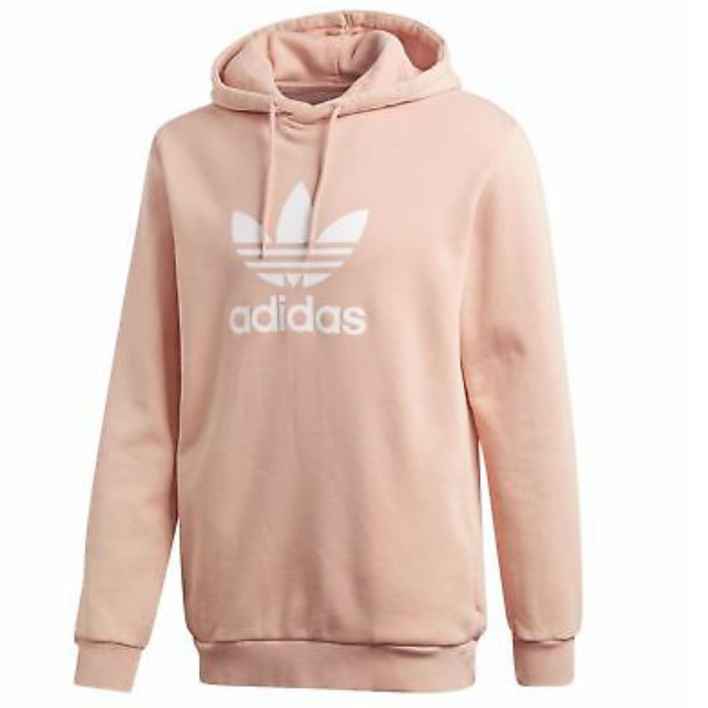 Pink Adidas Trefoil Hoodie